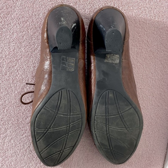 Sekoia Brown Leather Lace Up Shoes 41 - Picture 5 of 15